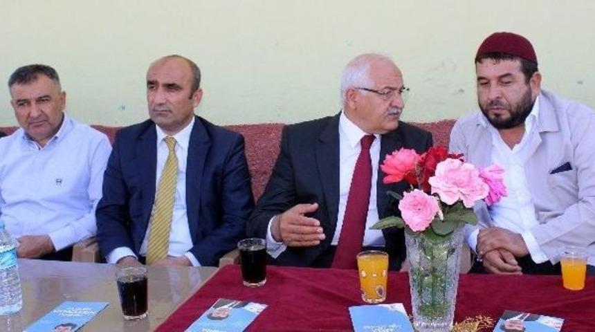 Milletvekili Erdoğan, Araban Kırsalında Se&ccedil;im Gezisini S&uuml;rd&uuml;rd&uuml;