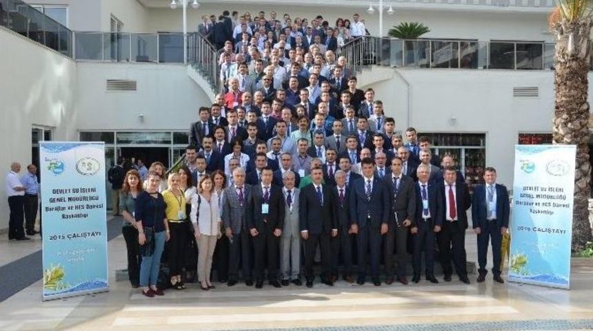 Barajlar &Ccedil;alıştayı Antalya&rsquo;da Başladı