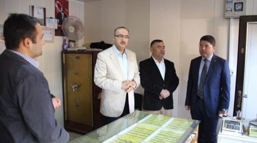 Ak Parti Adayları Tun&ccedil; Ve Bensiz Kurucaşile&rsquo;yi Ziyaret Etti