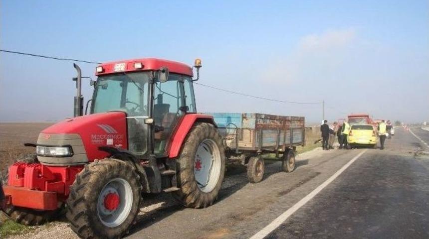 Tekirdağ&rsquo;da Zincirleme Kaza: 1 &Ouml;l&uuml;, 4 Yaralı