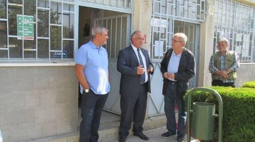 Gazeteci-yazar &Ouml;zdil Han Belediye Başkanı Şanlı&rsquo;yı Ziyaret Etti