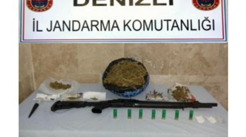 Denizli&rsquo;de Uyuşturucu Operasyonu: 33 G&ouml;zaltı