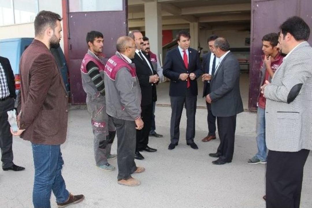 Aydemir, Aziziye&rsquo;de &Uuml;retici Dadaşların Konuğuydu