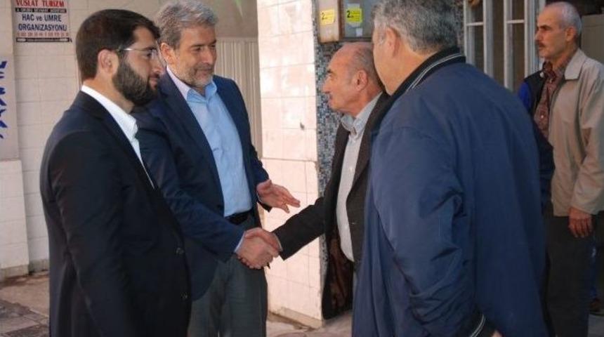 Ak Partili Yaşar Ve &Ouml;nalan, Ziyaretlerini S&uuml;rd&uuml;r&uuml;yor