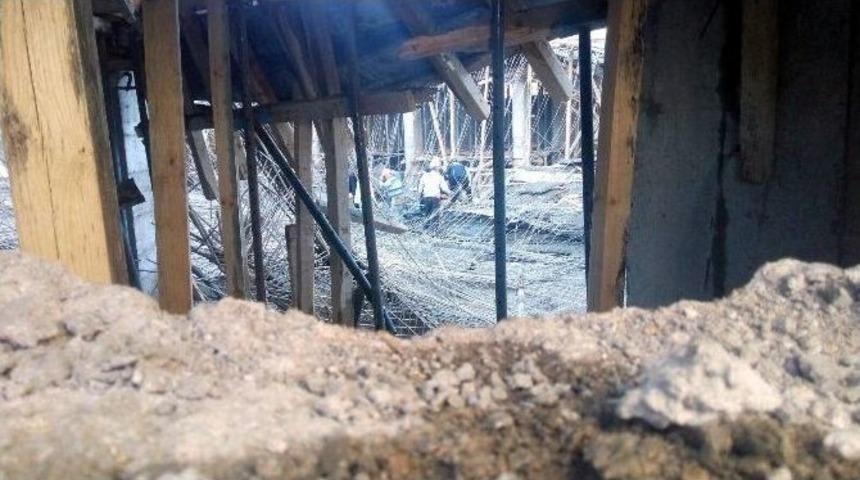 Nevşehir&rsquo;de Okul İnşaatında G&ouml;&ccedil;&uuml;k: 3 Yaralı