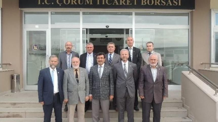 Saadet Partisi&rsquo;nden Ticaret Borsası&rsquo;na Ziyaret