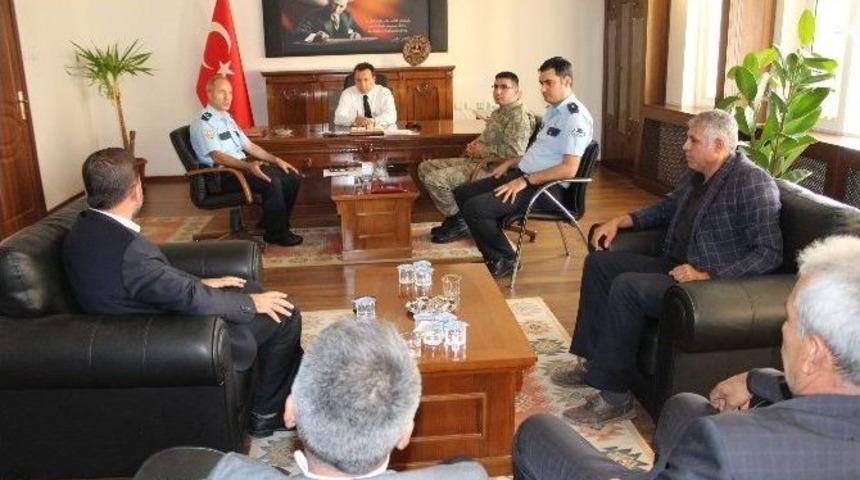 Samsat İl&ccedil;esinde Se&ccedil;im G&uuml;venliği Toplantısı Yapıldı