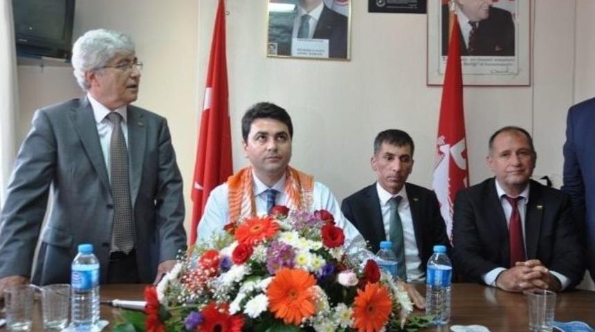Dp Genel Başkanı G&uuml;ltekin Uysal&rsquo;dan &Ouml;demiş&rsquo;e Ziyaret