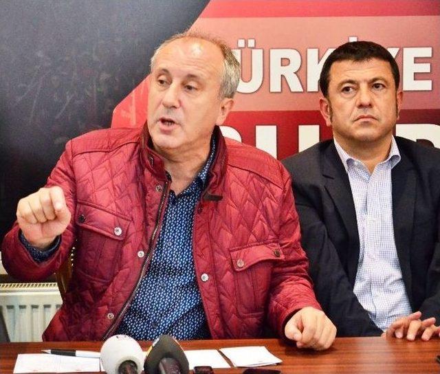 Chp’li Muharrem İnce’den Malatya’ya Taziye Ziyareti