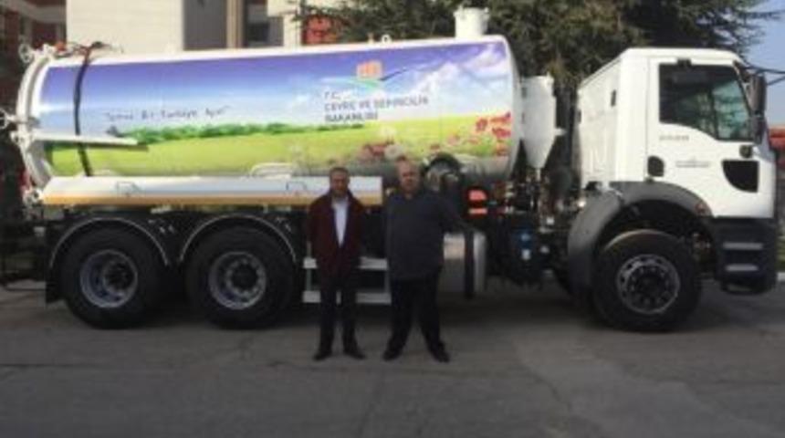 Amasra Belediyesine Vidanj&ouml;r Aracı