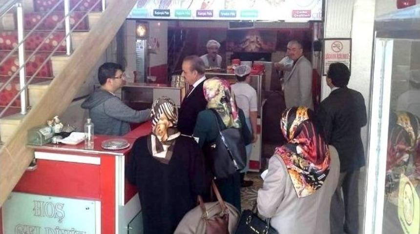 Ak Partili Ka&ccedil;maz&rsquo;dan Esnaf Ziyareti
