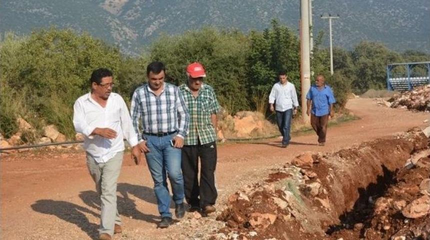 Demre Kızılalan B&ouml;lgesi Suya Kavuştu