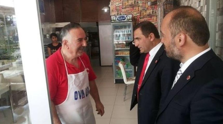 Sp Adayları Eflani İl&ccedil;esini Ziyaret Etti