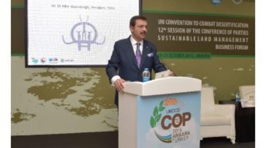 Sürdürülebilir Arazi Yönetimi İş Forumu ‘ankara İş Dünyası Deklarasyonu’ Sunumu