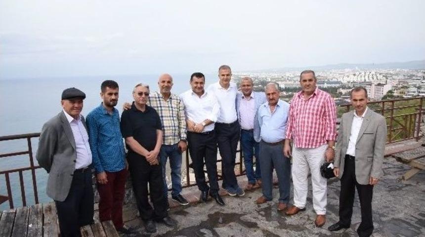 Başkan Y&uuml;cel, Oda Başkanlarının Sorunlarını Dinledi