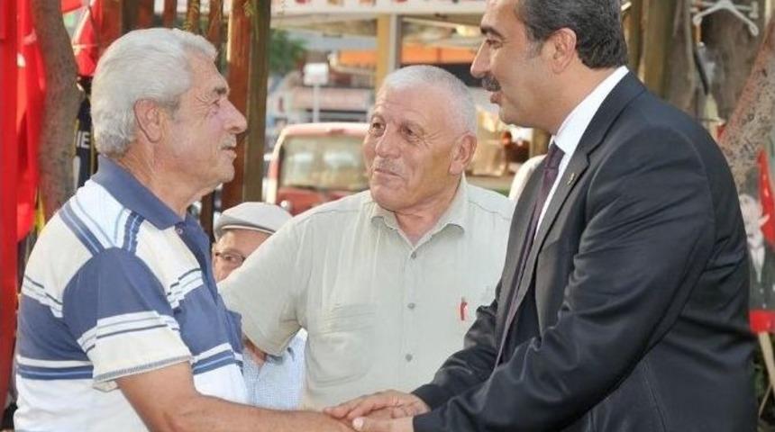 Başkan &Ccedil;etin Şehit Ailesini Unutmadı