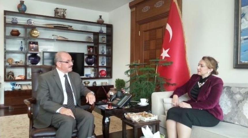 T&uuml;rkiye İş D&uuml;nyasının Genel Başkanı Nezaket Emine Atasoy Denizli&rsquo;de