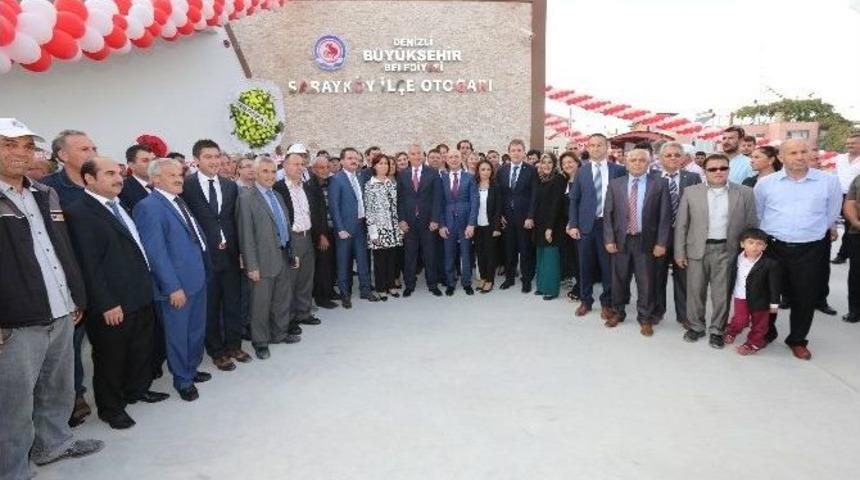 Sarayk&ouml;y İl&ccedil;esinde Yeni Yatırımlar Hizmete A&ccedil;ıldı