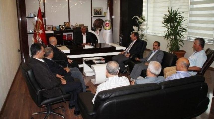 Rekt&ouml;r G&ouml;n&uuml;ll&uuml;&rsquo;den Atso&rsquo;ya, Ziyaret