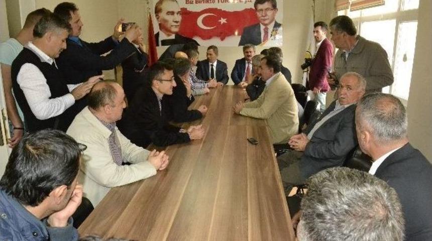 Milletvekili &Ccedil;aturoğlu Ve Belediye Başkanı Uysal&rsquo;dan Esnaf Ziyareti