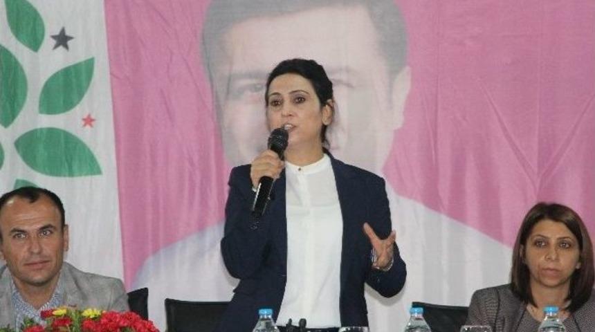 Hdp Eş Genel Başkanı Y&uuml;ksekdağ, Şırnak&rsquo;ta