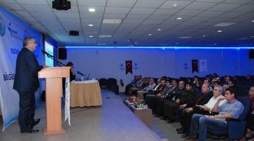 Boz&uuml;y&uuml;k&rsquo;te Mesleki Yeterlilik Belgesi Bilgilendirme Konferansı