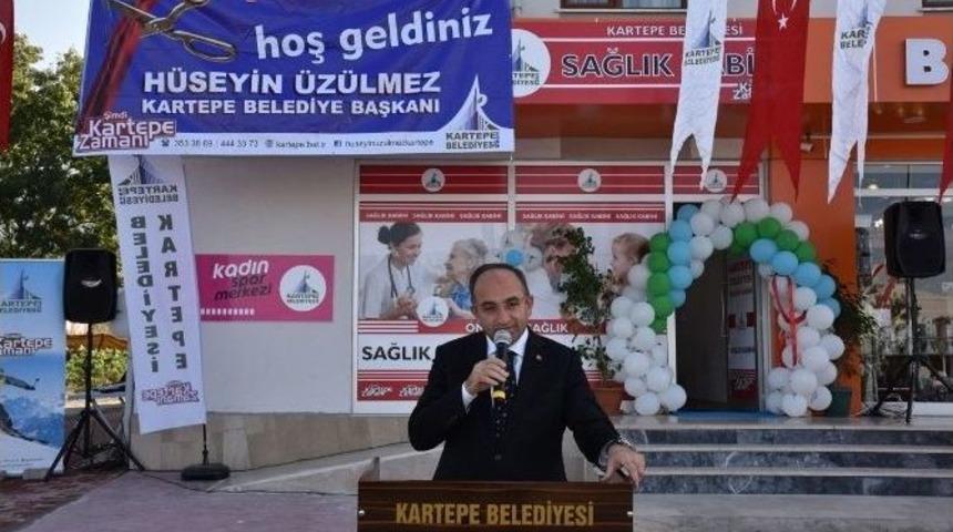 Başkan &Uuml;z&uuml;lmez&rsquo;den, &Ccedil;ifte A&ccedil;ılış