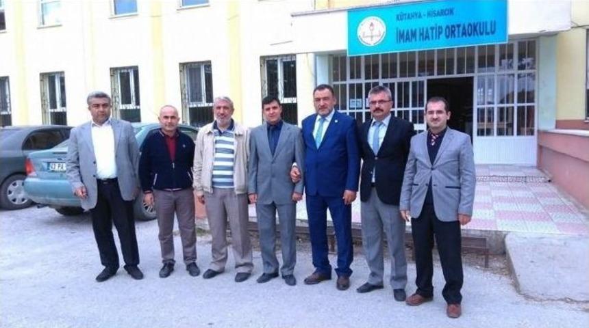 Ş&uuml;kr&uuml; Nazlı, Anadolu İmam Hatip Lisesi&rsquo;ni Ziyaret Etti