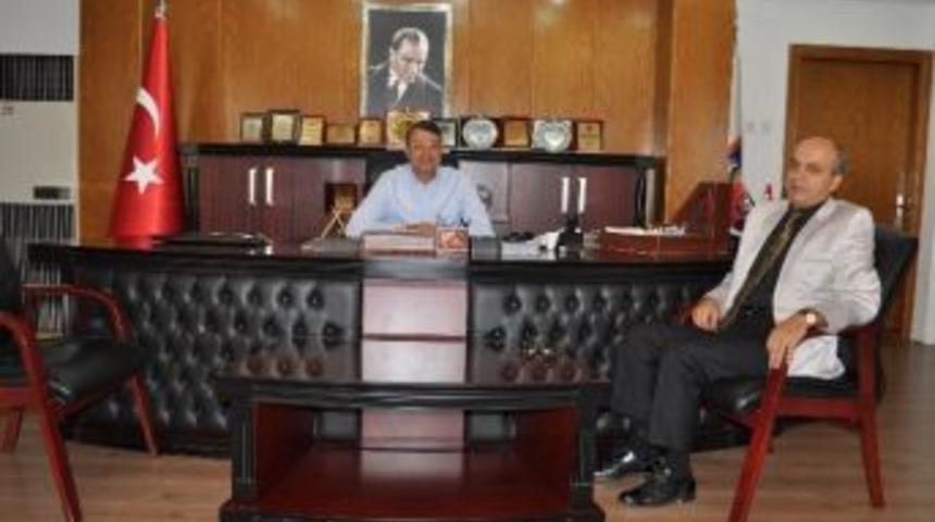 Emniyet M&uuml;d&uuml;r&uuml; İzmir&rsquo;den Başkan Turgut&rsquo;a Ziyaret