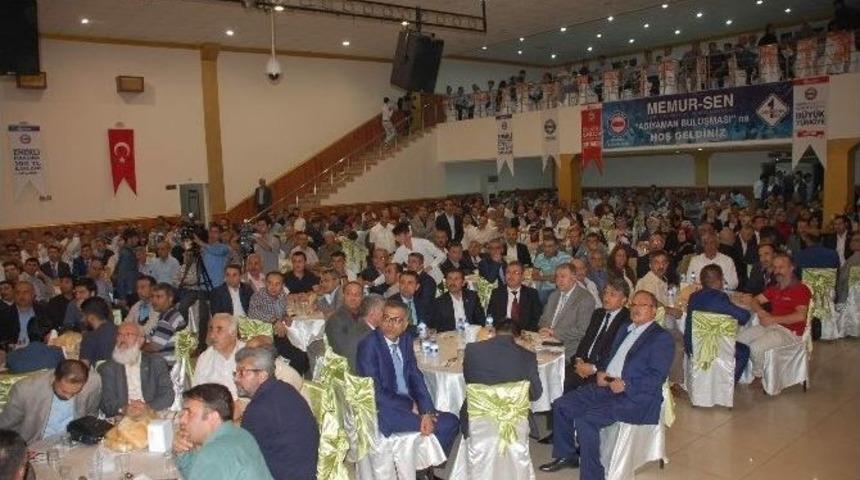 Adıyaman&rsquo;da, &ldquo;&ouml;nc&uuml; Medeniyet, G&uuml;&ccedil;l&uuml; Sendika, B&uuml;y&uuml;k T&uuml;rkiye&rdquo; Gecesi