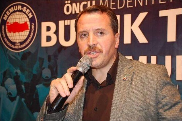 Adıyaman’da, “öncü Medeniyet, Güçlü Sendika, Büyük Türkiye” Gecesi