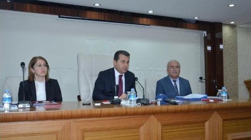 Batman&rsquo;da 2015 Yılı 4. D&ouml;nem İl Koordinasyon Kurulu Toplantısı Yapıldı