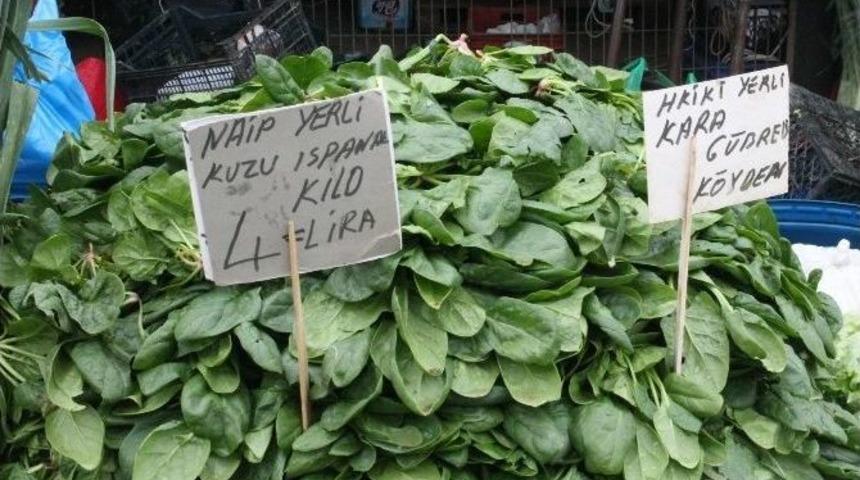 Yeni Mahsul Ispanak Tezgahta 3 Tl&rsquo;den Fiyat Buldu