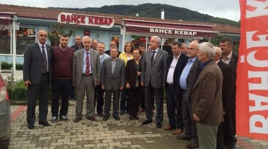 Chp Milletvekili Adayı Teber &Ccedil;ilimlili Muhtarlarla