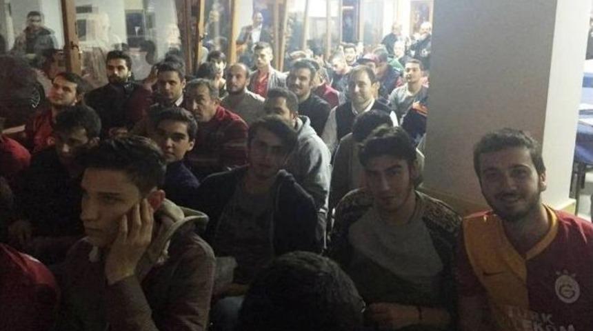 Mhp&rsquo;li Tuna Galatasaray- Benfica Ma&ccedil;ını Vatandaşlarla İzledi