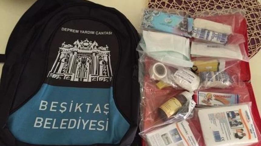 Beşiktaş Belediyesi&rsquo;nden 40 Bin Haneye Deprem &Ccedil;antası
