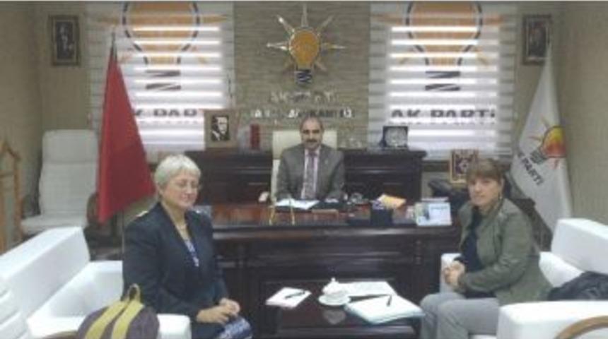 Ab T&uuml;rkiye Delegasyonu Ak Parti&rsquo;yi Ziyaret Etti