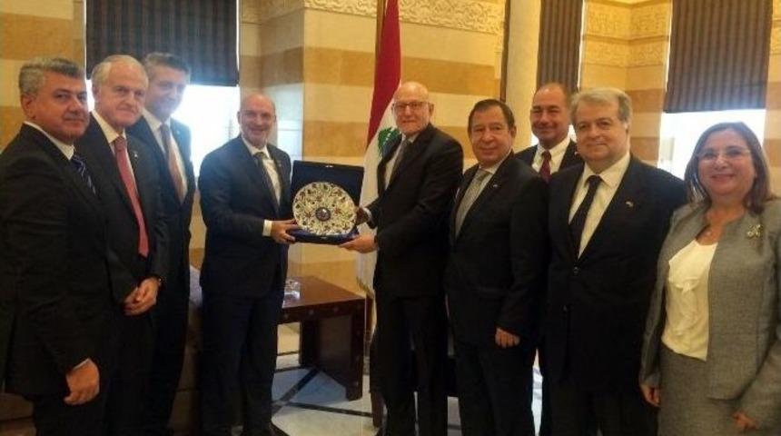 L&uuml;bnan Başbakanı&rsquo;ndan T&uuml;rkiye-l&uuml;bnan İş Konseyine Yatırım Ve Ortak Projeler İ&ccedil;in Tam Destek