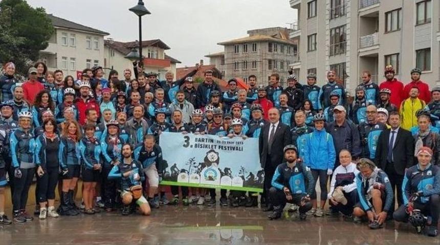 3&rsquo;&uuml;nc&uuml; Bartın Bisiklet Festivali Başladı