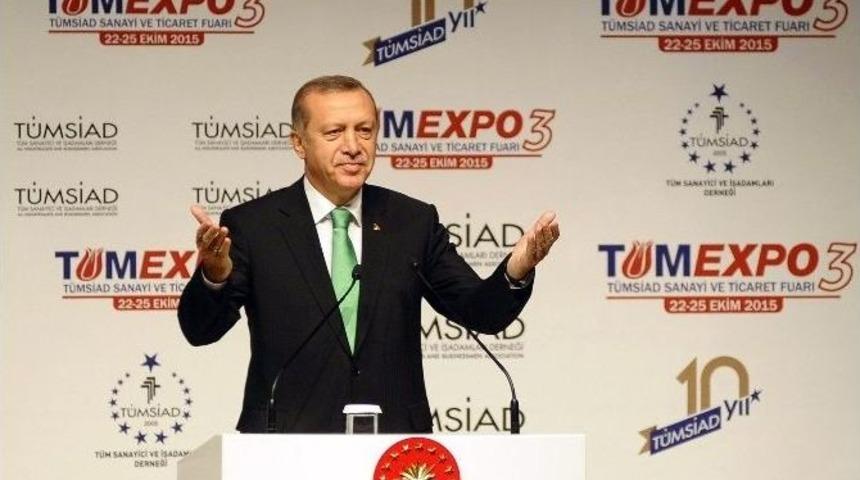 Cumhurbaşkanı Erdoğan: &ldquo;birileri T&uuml;rkiye&rsquo;yi Ter&ouml;rle &Ouml;ne &Ccedil;ıkarmaya &Ccedil;alışıyor&rdquo;