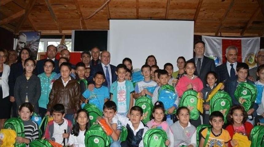Muğla&rsquo;da &Ouml;ğrencilere Eğitim Seti Dağıtıldı