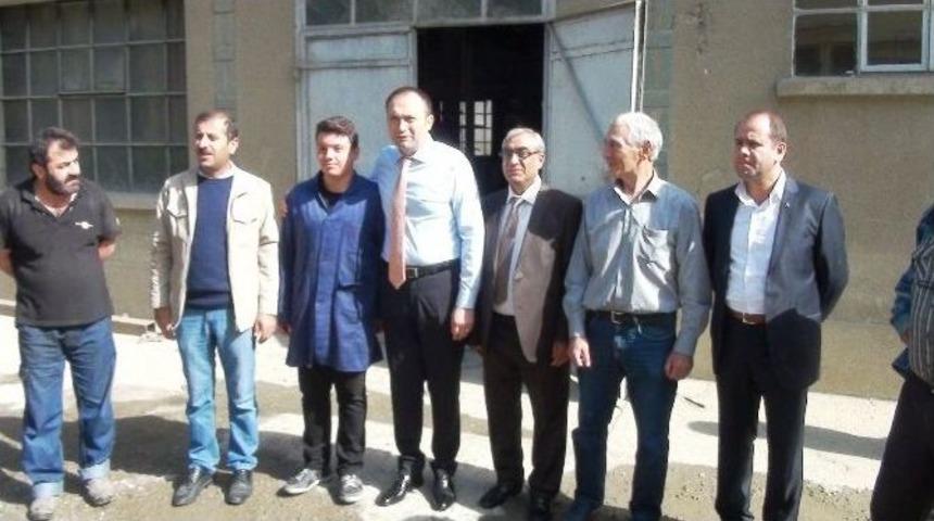 Se&ccedil;im &Ccedil;alışmalarına Hız Veren Mhp, Şeker Fabrikası&rsquo;nı Ziyaret Etti