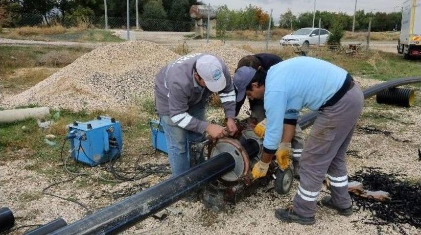 B&uuml;y&uuml;kşehir Ekipleri D&uuml;mrek&rsquo;te Hatları Yeniliyor