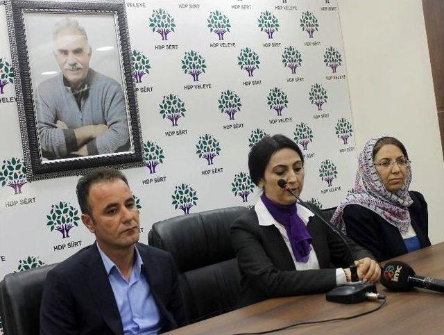 Hdp Eş Genel Başkanı Yüksekdağ Siirt’te (2)