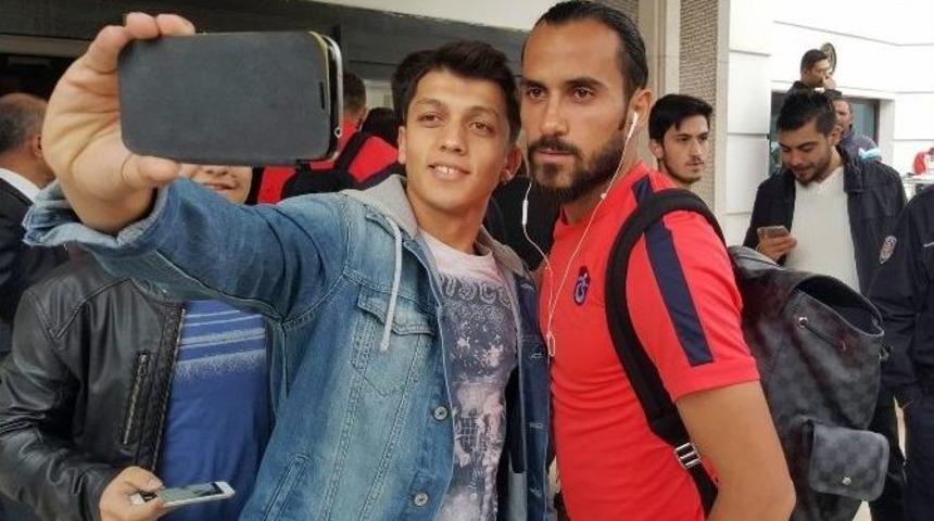 Trabzonspor&rsquo;u Sivas&rsquo;ta Tek Taraftar Karşıladı