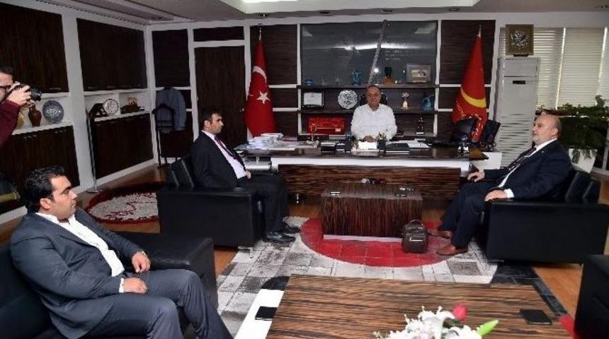 Ahmet Yelis, Tahsin Babaş&rsquo;ı Ziyaret Etti