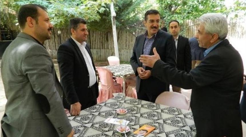 Ak Parti Malatya Milletvekili B&uuml;lent T&uuml;fenkci, Ziyaretlerini S&uuml;rd&uuml;r&uuml;yor