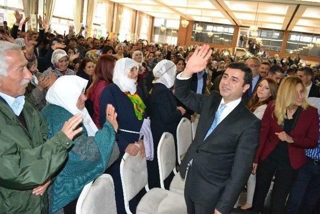 Hdp Eş Genel Başkanı Demirtaş, Muş’ta