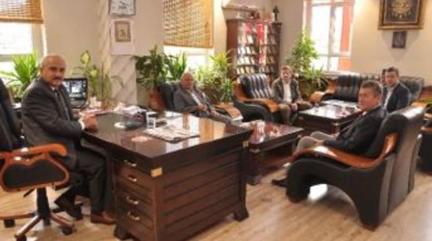 İha Bölge Müdürleri Başkan Şahin’i Ziyaret Etti