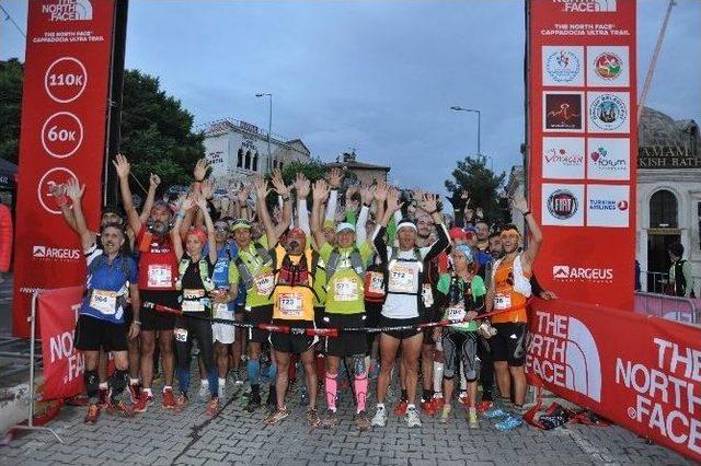 Ultra Trail Yarışması Kapadokya’da Başladı